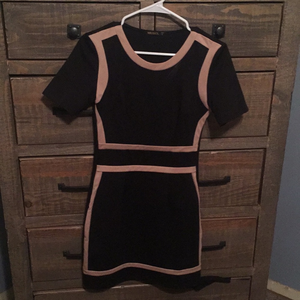 Professional black dress